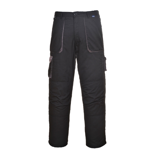 Hlače Portwest Texo Contrast Crna XL PORTWEST TX11BKRXL
