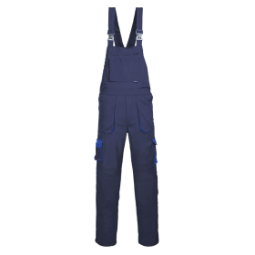 Hlače s naramenicama Portwest Texo Contrast Navy M PORTWEST TX12NARM