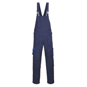 Hlače s naramenicama Portwest Texo Contrast Navy XXXL PORTWEST TX12NARXXXL