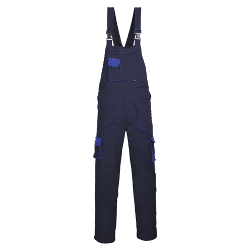 Hlače s naramenicama Portwest Texo Contrast Navy Tall XXL PORTWEST TX12NATXXL