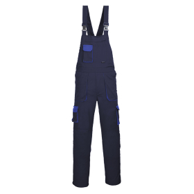 Hlače s naramenicama Portwest Texo Contrast Navy Tall XL PORTWEST TX12NATXL