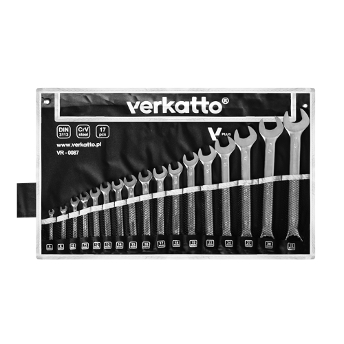 Komplet kombiniranih ključeva V-PLUS 17szt VERKATTO VR-0087