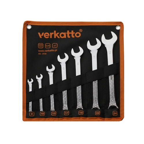 Komplet kombiniranih ključeva 7szt VERKATTO VR-0150