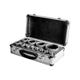 SET DIJAMANTNIH PILA ZA RUPE 12 KOM ADAPTER HEX / M14
OTWORNICA: 
6mm, 8mm, 10mm, 12mm, 20mm, 
25mm, 30mm, 35mm, 45mm, 50mm, 68mm VERKATTO VR-2899