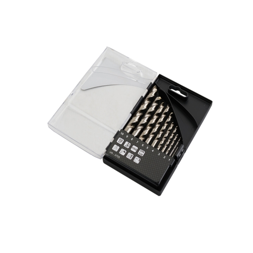 HSS Spiralna svrdla za čelik set 1–10mm x 1,0mm 10szt VERKATTO VR-3705 HSS Spiralna svrdla za čelik set 1–10mm x 1,0mm 10szt VERKATTO VR-3705
