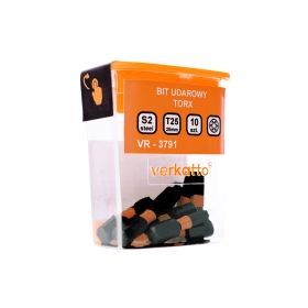 BIT udarna TORX KUTIJA 10 kom T15x25mm VERKATTO VR-3789