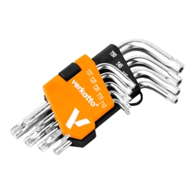 TORX set ključeva kratki 9szt VERKATTO VR-4175