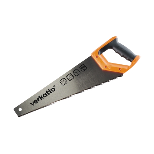 Ručna pila 7 zuba po inču, 3 rezna ruba 400mm VERKATTO VR-4195 Ručna pila 7 zuba po inču, 3 rezna ruba 400mm VERKATTO VR-4195