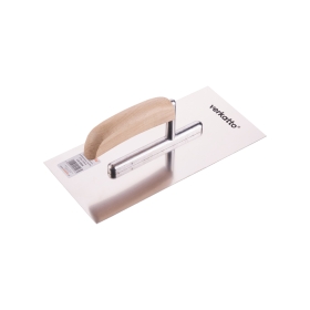 Gleter od nehrđajućeg čelika s drvenom ručkom 270x130mm VERKATTO VR-5506