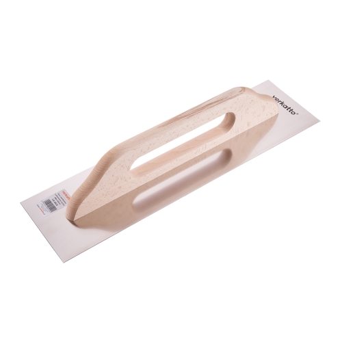 Gleter od nehrđajućeg čelika s drvenom ručkom 580x130mm VERKATTO VR-5521