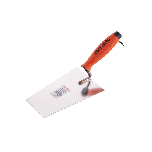 Žlica zidarska od nehrđajućeg čelika s gumenom ručkom 160mm VERKATTO VR-5620