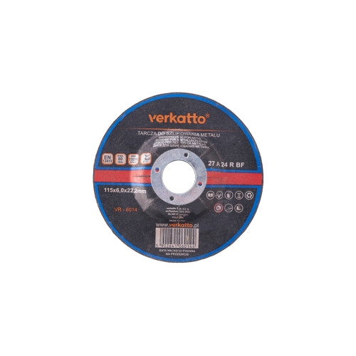 Brusna ploča za metal 125x6,0mm VERKATTO VR-6015 Brusna ploča za metal 125x6,0mm VERKATTO VR-6015