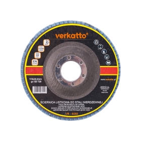 Lamel disk za nehrđajući čelik 125mm gr.60 VERKATTO VR-6057