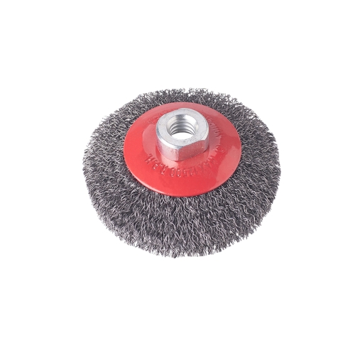 Kružna žičana četka M14, prešana žica 120mm VERKATTO VR-6143