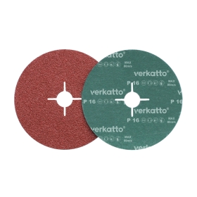 Fiber disk 125mm gr.60 VERKATTO VR-6234