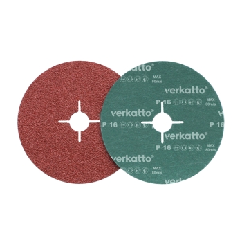 Fiber disk 125mm gr.120 VERKATTO VR-6237