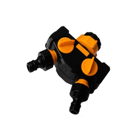 DVOSTRUKI RAZDJELNIK S PRIKLJUČKOM ZA SLAVINU 1" + 3/4"  VERKATTO VR-7188