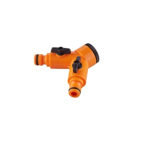 Dvostruka spojnica s adapterom za isključivanje i slavinu 3/4” (1/2”) VERKATTO VR-7211