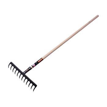 Grablje s 12 zuba s drvenom ručkom 1300 mm  VERKATTO VR-7440