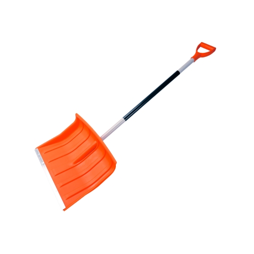 Lopata za snijeg narančasta sa metalnom drškom  VERKATTO VR-7493