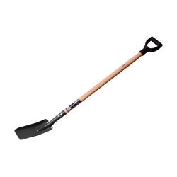 Drenažna lopata s V-PLUS lakiranom drvenom drškom  VERKATTO VR-7527