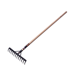 Ojačane grablje sa 16 zuba s drvenom ručkom 1500 mm  VERKATTO VR-7538