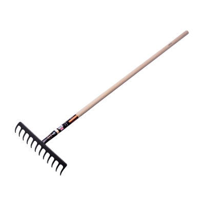 Grablje s 18 zuba s drvenom ručkom 1500 mm  VERKATTO VR-7543