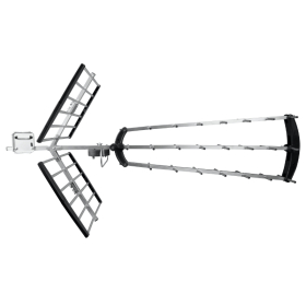 DVB-T / DVB-T2 usmjerena antena, UHF, 38 elemenata, 17 dB, pojačalo 24 dB, LTE filter, kartonska kutija DPM HN62NWZ