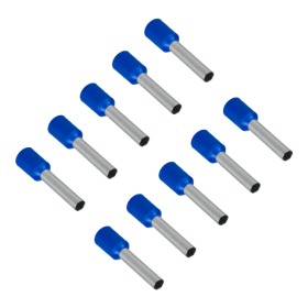 Izolirani konektor s bakrenom čahurom 8 mm, 0,75 mm2, plavi, 10 kom. DPM BMR1-0075-08