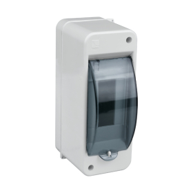 Razvodni ormar N/Ž sa dimnim staklom, 2 modula, IP40 DPM OB-S02S
