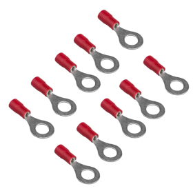 Izolirani prstenasti konektor, M6, 1 mm2, crveni, 10 kom. DPM BMR3-0100-M6
