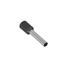 Izolirani konektor s bakrenom čahurom 8 mm, 1,5 mm2, crni, 10 kom. DPM BMR1-0150-08