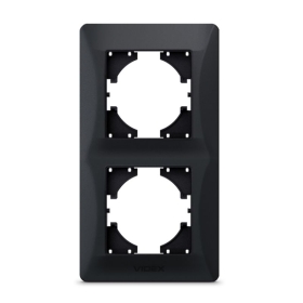 Okvir dvostruki vertikalni crno grafit VIDEX BINERA 