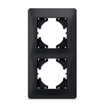 Okvir dvostruki vertikalni crno grafit VIDEX BINERA 