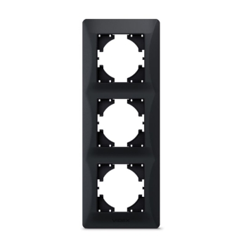 Okvir trostruki vertikalni crno grafit VIDEX BINERA 