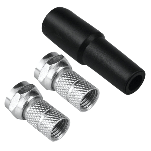 Antenski utikač tip F 7mm s gumenim poklopcem, 2 kom. DPM BMJ09A Antenski utikač tip F 7mm s gumenim poklopcem, 2 kom. DPM BMJ09A