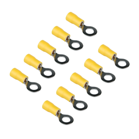 Izolirani prstenasti konektor, M6, 6 mm2, žuti, 10 kom. DPM BMR3-0600-M6