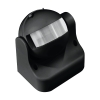 Senzor pokreta PIR 180° crni IP44 DPM MS002