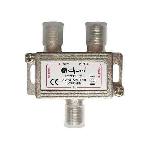 TV-SAT razdjelnik, 1 ulaz, 2 izlaza DPM BMFC2SPLTST TV-SAT razdjelnik, 1 ulaz, 2 izlaza DPM BMFC2SPLTST