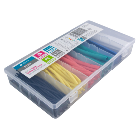 Set termoskupljajućih cijevi 10 cm, 100 kom, razne boje DPM ET101