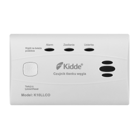 Detektor ugljičnog monoksida s ugrađenom baterijom K10LLCO, 10 godina jamstva, Kidde DPM KID-K10LLCO