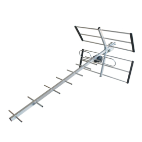 DVB-T / DVB-T2 usmjerena antena, UHF, 15 elemenata, 14,5 dB, 24 dB pojačalo, LTE filtar, karton DPM HN51NWZ