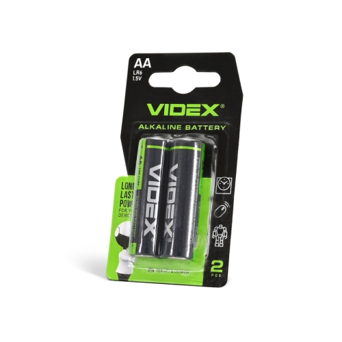 Alkalna baterija VIDEX LR6/AA 2pcs SMALL BLISTER 
