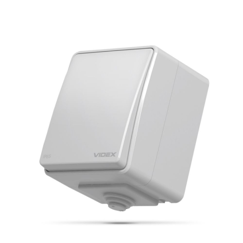 Vanjski Prekidač jednostruki IP65 Sivo VIDEX BINERA Vanjski Prekidač jednostruki IP65 Sivo VIDEX BINERA