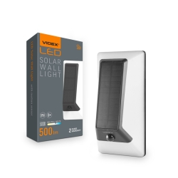 Solarna zidna LED svjetiljka sa senzorom pokreta VIDEX VL-BHSO-003-S 500Lm 5000K 