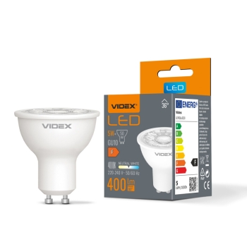 Žarulja LED VIDEX-GU10-5W-36°-NW 