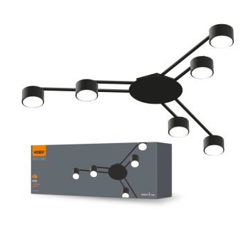 Stropna dekorativna svjetiljka VIDEX za 6xGX53 žarulju VL-SPF21B-B 