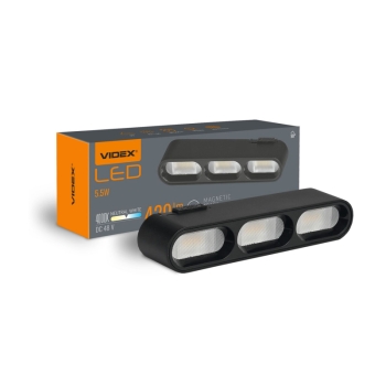Svjetlo LED za magnetski sustav tankih tračnih svjetala VIDEX VL-TRMS-LD13B Crno 