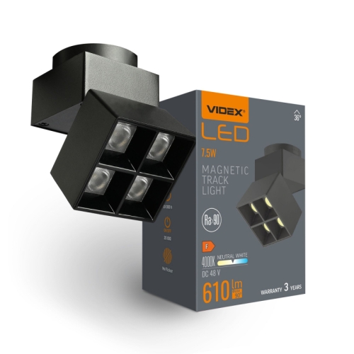 Svjetlo LED za magnetski sustav tankih tračnih svjetala VIDEX VL-TRMS-LE24B Crno Svjetlo LED za magnetski sustav tankih tračnih svjetala VIDEX VL-TRMS-LE24B Crno