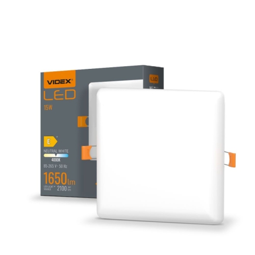 Panel LED bez okvira ugradni okrugli VIDEX-DOWNLIGHT-LED-DLFS-15W-NW Panel LED bez okvira ugradni okrugli VIDEX-DOWNLIGHT-LED-DLFS-15W-NW